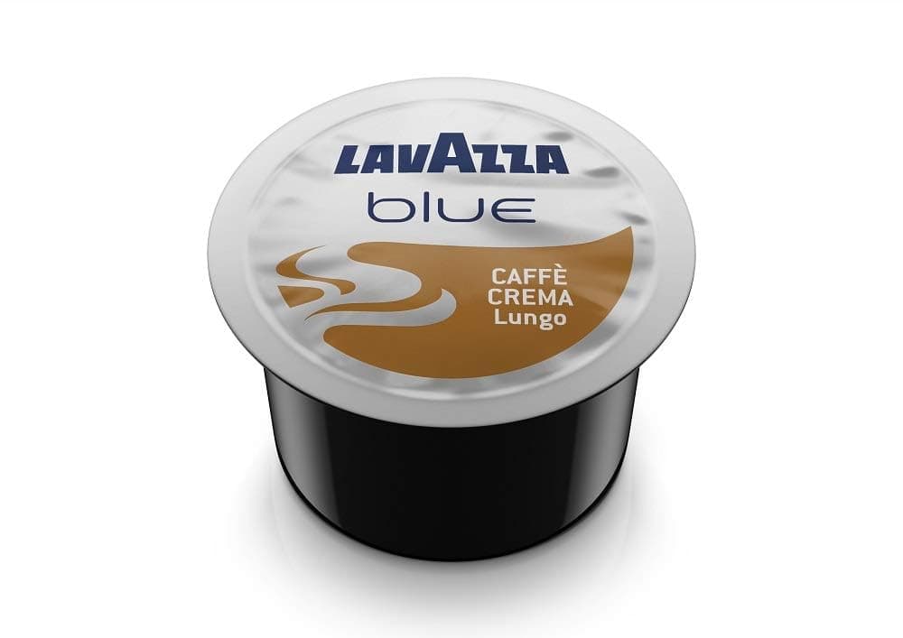 Blue Medium Roast Arabica Coffee Capsules, Compatible with Blue Machine, Pack of 100