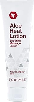 Aloe Heat Lotion: Soothing Massage Cream for Stressed Muscles - Unisex, Athletes and Active Individuals