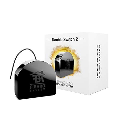 FIBARODouble Switch 2, Z-Wave Smart Remote for 2 Devices, FGS-223, Doesn't Work with HomeKit