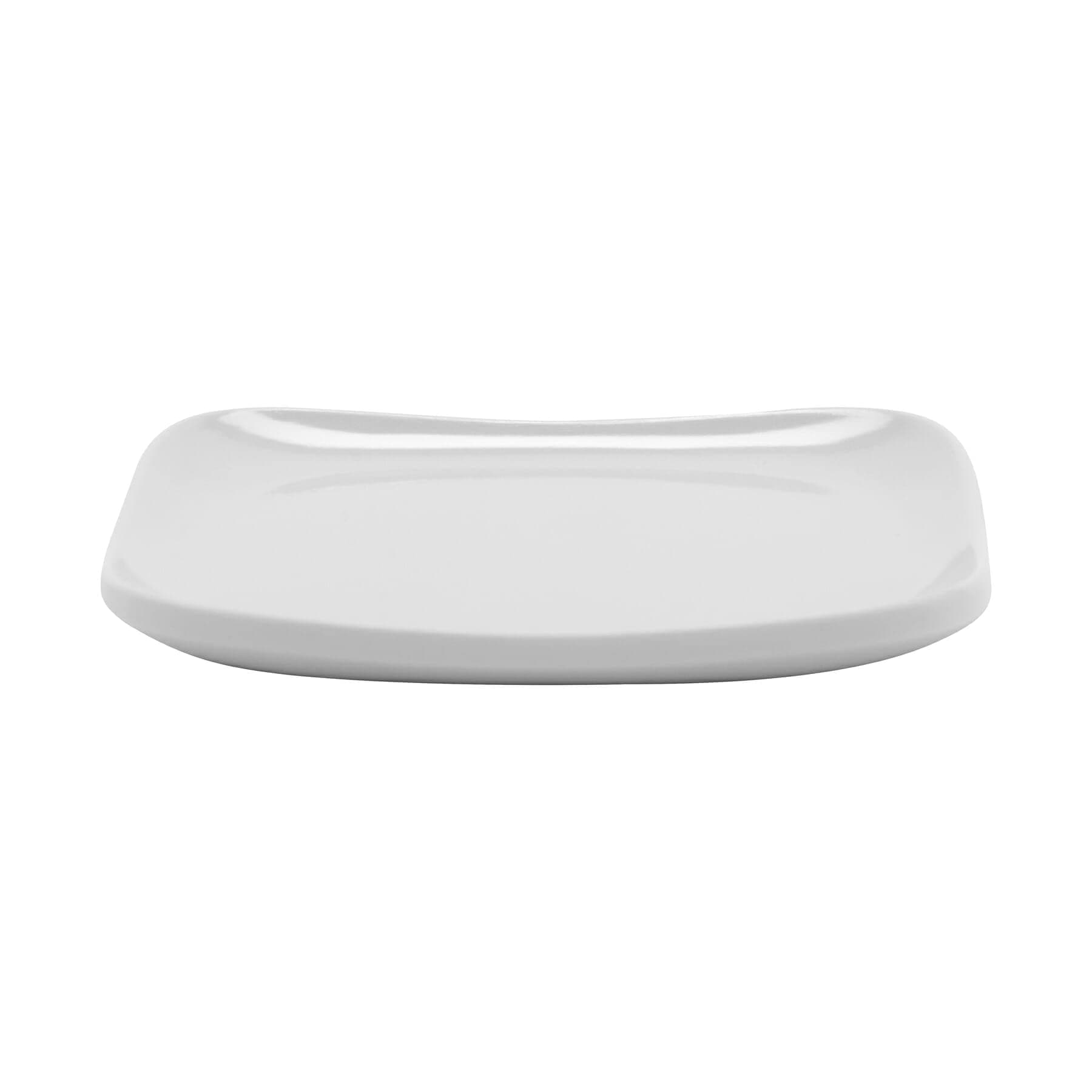 G.E.T. CS-6114-W-EC 4" Square Coupe Plate, Siciliano Dinnerware, White (Pack of 4)