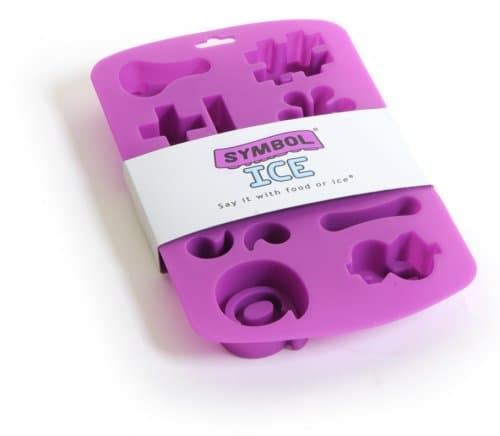 Silicone Symbol Ice/Bake Tray