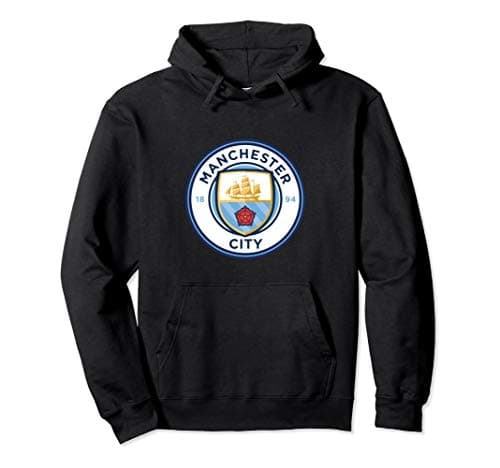 Manchester City - Colour crest pullover hoodie
