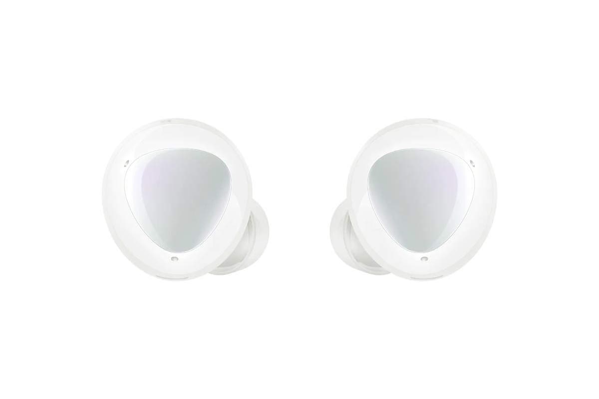 SAMSUNG Galaxy Buds+ Plus, True Wireless Earbuds w/Improved Battery and Call Quality (Wireless Charging Case Included), (International Version) (White) (Galaxy Buds Plus 2020)