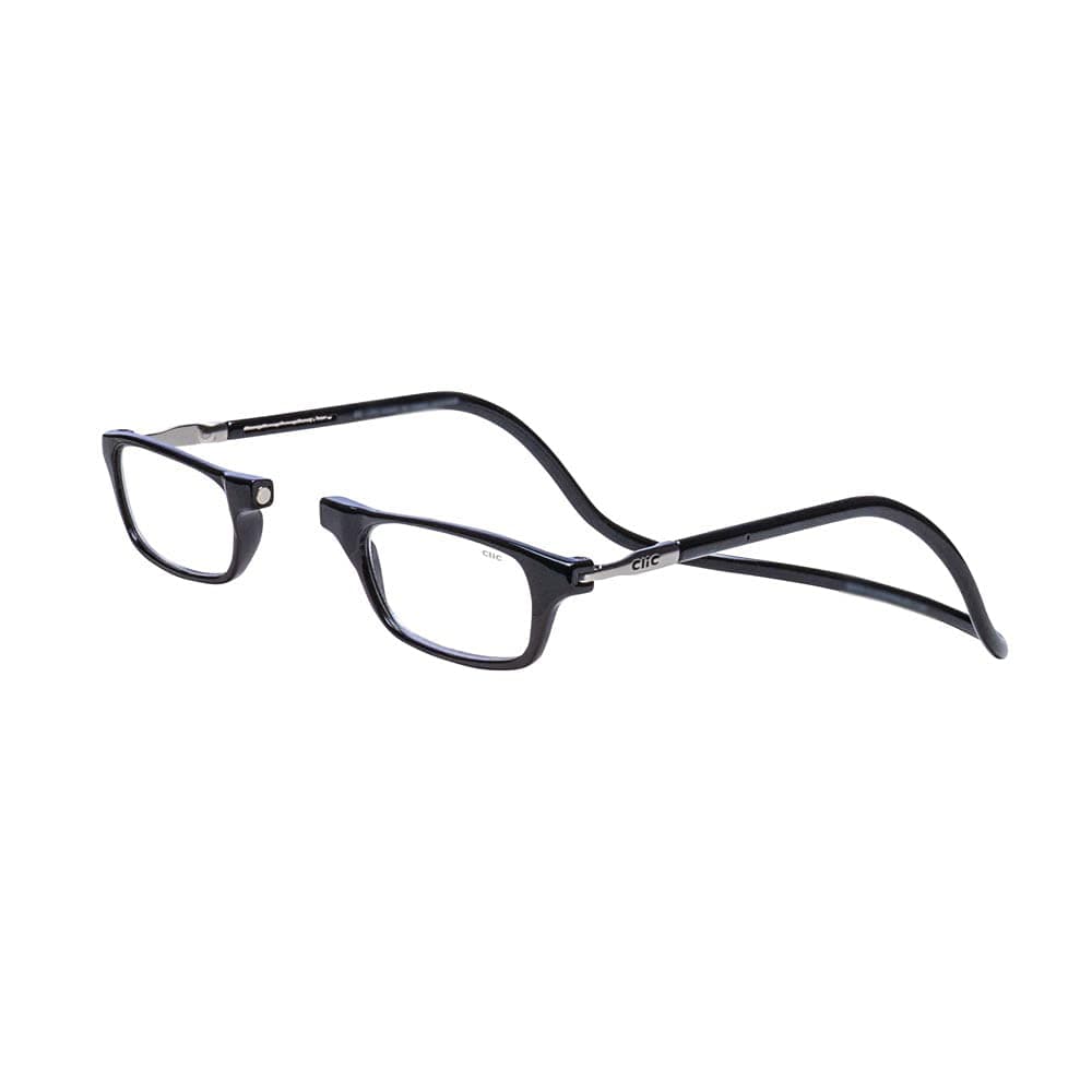 Clic Magnetic Reading Glasses, Computer Readers, Replaceable Lens, Adjustable Temples, Original