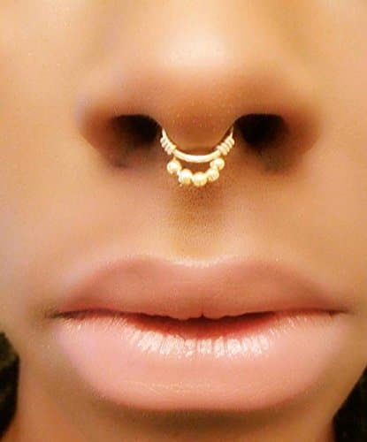 Faux Clip On Septum Ring