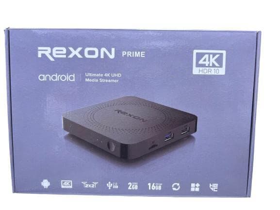 Rexon Prime 4K HDR 10 UHD Media Streamer