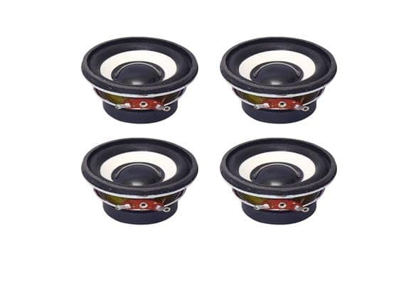 SP Electron Pack of 4 Pcs 2 inch 4 ohm 3W Round Full Range Home Audio Speaker Stereo Subwoofer