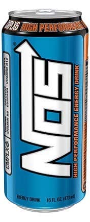 NOS Energy Drink Case 24 (Original), 16 oz