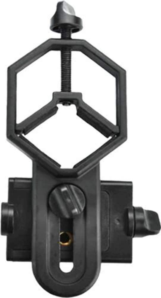 BoneView Optic Mount Smartphone Adapter - Universal Bracket Adapts to Binoculars Monocular Spotting Scope Telescope and Fits iPhone or Android Phone Camera