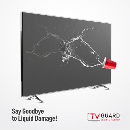 TV GUARD | 100 Inch | TV Screen Protector, Blue Light, Scratch-Resistant, Ultra-Clear, TV Display Protector Fits LED, LCD, OLED, QLED TVs, Easy Installation, Home & Commercial Use