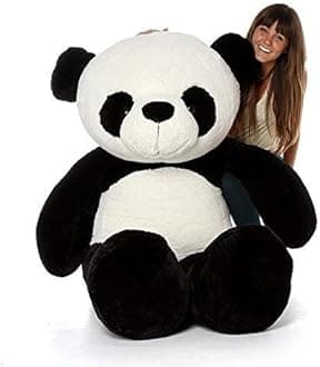HUG 'n' FEEL SOFT TOYS Panda teddy, Panda 3 feet, Soft toys, teddy bear