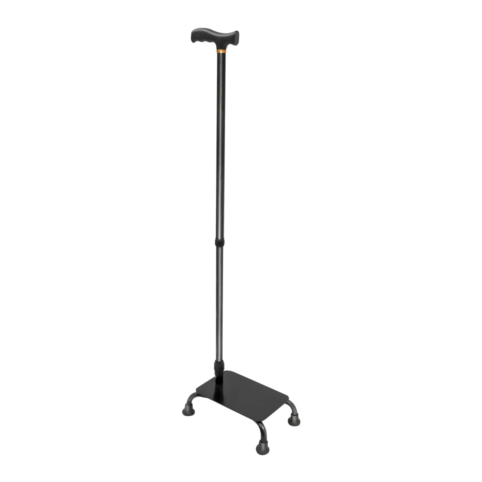 Stair Climbing Assist Cane, Adjustable Walking Cane, Elderly Mobility Aid - 33.46-41.34 Inch 2-in-1 Design, Heavy-Duty 330 Lbs Capacity, Aluminum Alloy & Iron for Stairs/Arthritis/Recovery