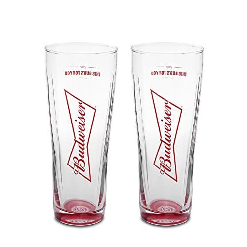 Budweiser Signature 2-Pack Pint Set, 16oz