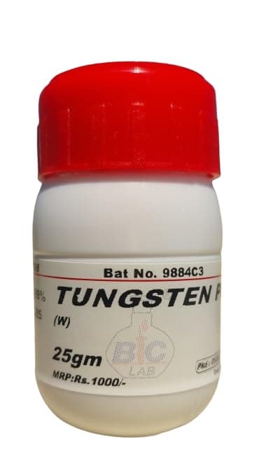 タングステンパウダー - 25gm (タングステン金属粉末)