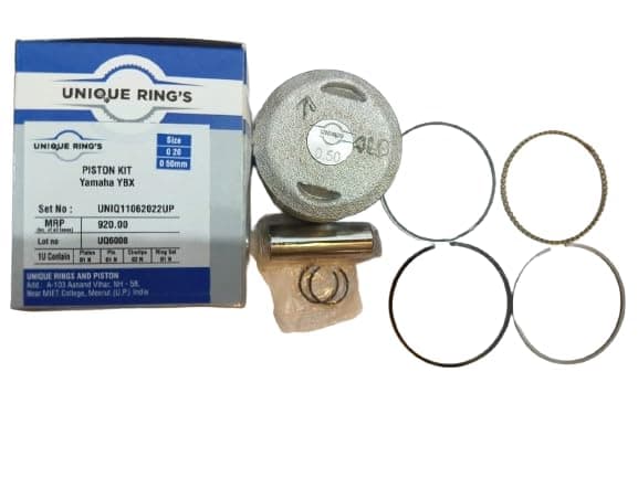 Unique YBX Piston Ring Kit – Suitable for Yamaha YBX (+0.50MM)