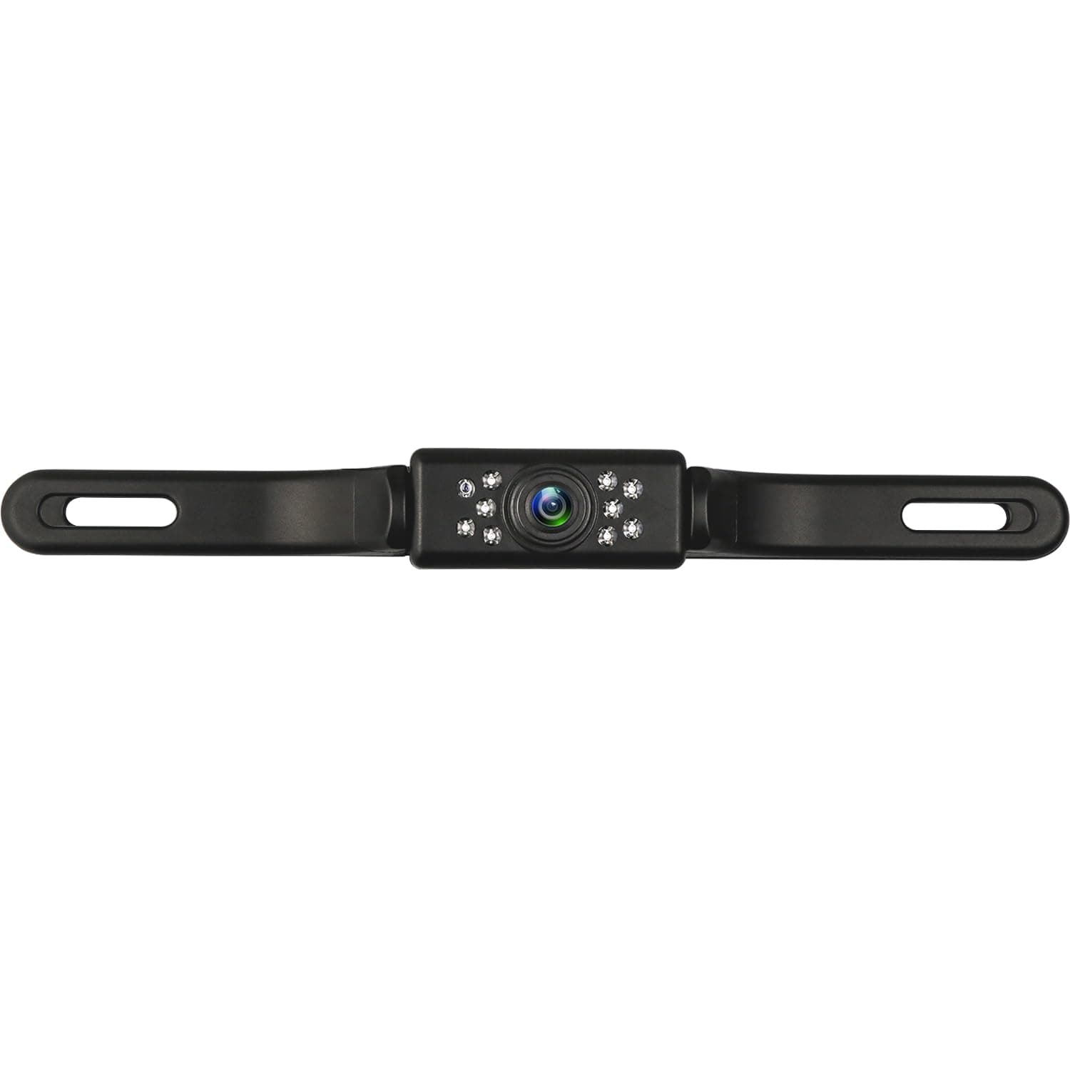 Car Backup Camera HD Night Vision Rear View Camera License Plate Camera with 9 LED Lights, Font & Rear Camera, Wide View Angle, IP69K Waterproof Reverse Camera for Cars,SUV,Trucks,RV, Pickup