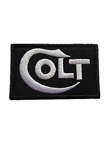 1980 Gun Military Hook Loop Tactics Morale Embroidered Patch c