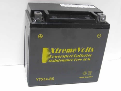 YTX14-BS Xtreme Volts AGM Battery