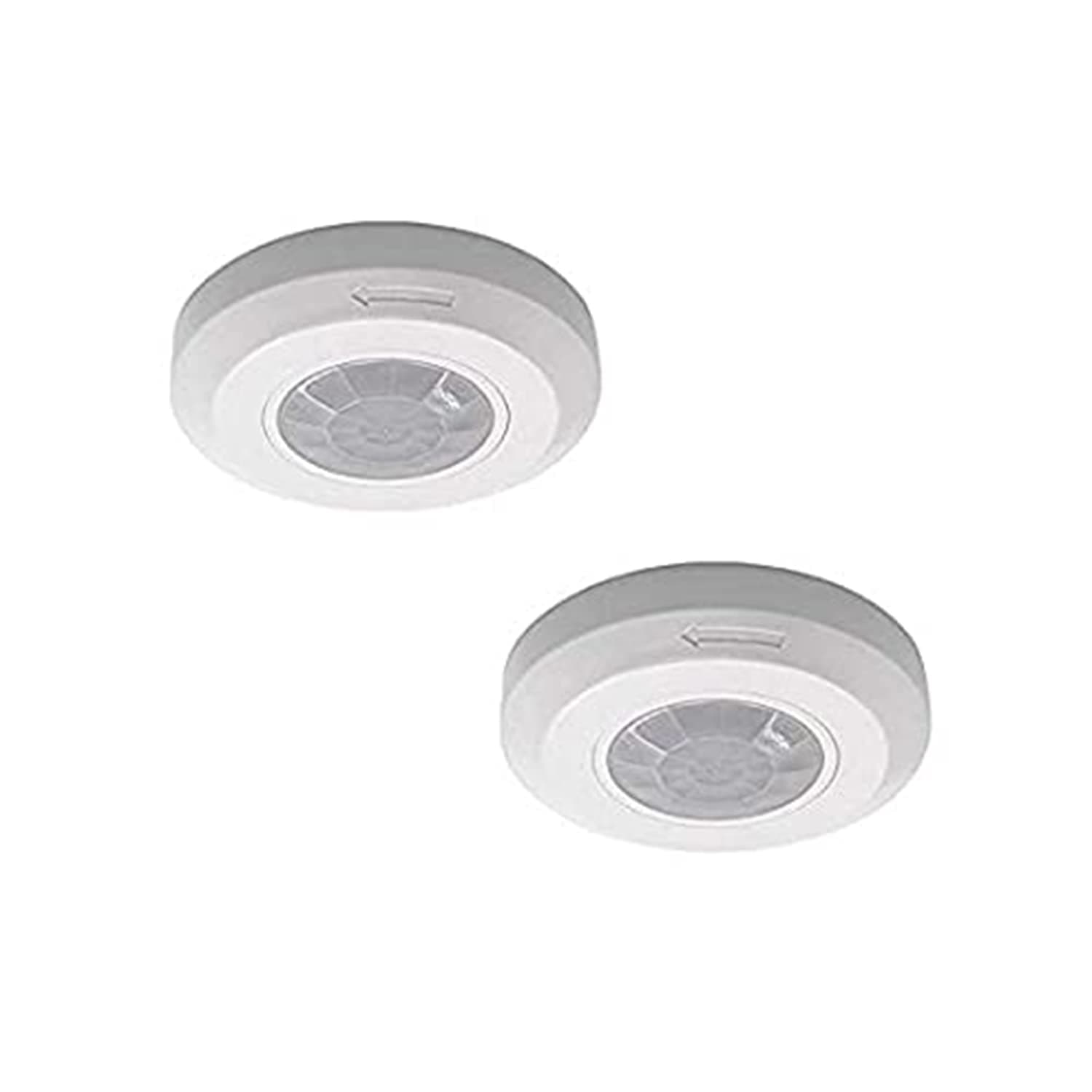 Quick sense Mini PIR Ceiling Mounted Motion Sensor 360 Degree (Pack of 2)