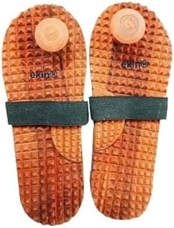 EKIN Manual Wooden Sleeper for Blood Circulation Foot Massager Slippers For Men and Women (8)