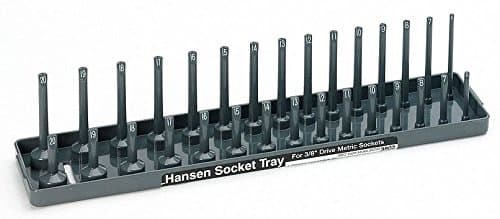 Socket Tray, 3/8 In Dr, Metric, Std/Deep