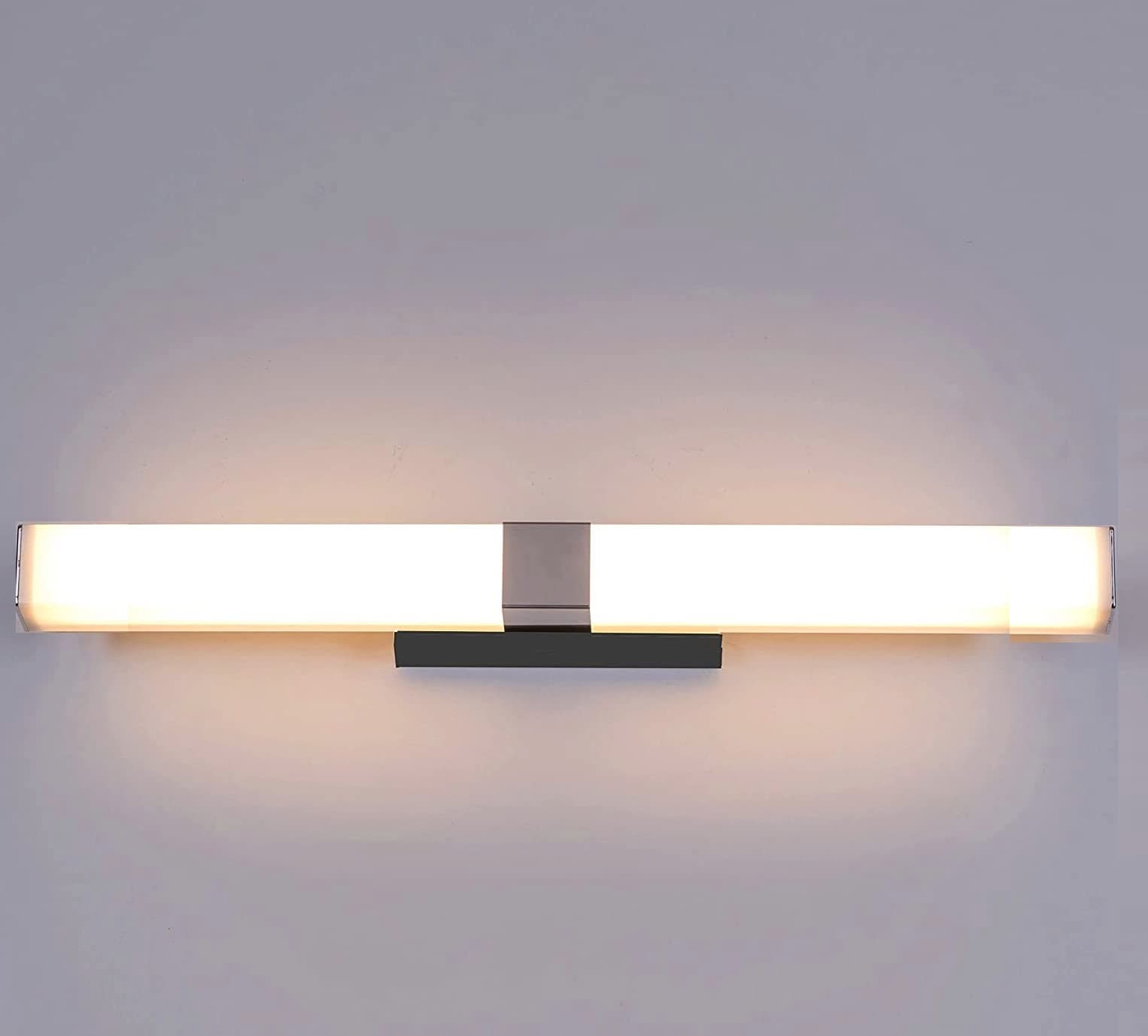 Groeien 18 inch 18W Rectangular LED Mirror Bathroom Picture Wall Light(Warm White) (1)