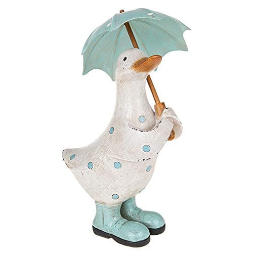 David's Polka Dot Brolly Duck Small Aqua
