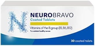 babaPACKNeuro Vitamin B1, B6, B12 Tablets for Nerve Health, Nerve Pain, Numbness, Muscle Stiffness, Muscle Cramp, Impaired Sensation