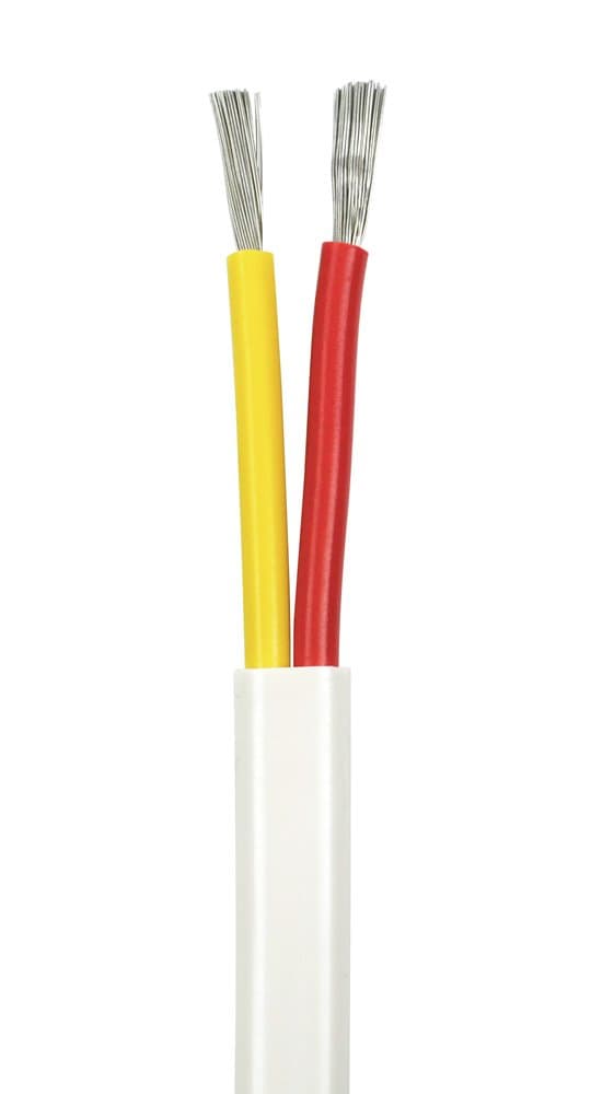 16/2 AWG UL Spec Reqd Duplex Flat DC Marine Wire - Tinned Copper Boat Cable - 1