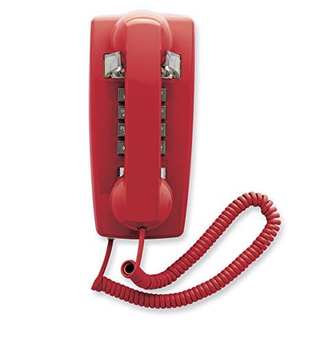 Cetis Scitec 2554E Corded Phone (Red)