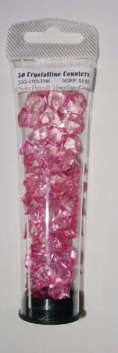 Three Sages Games: 50 Pink Crystalline Counters