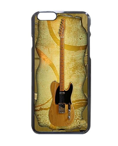 Fender Telecaster Collection Pattern Hard Durable Cover Case for Apple iPhone 6 4.7-inches