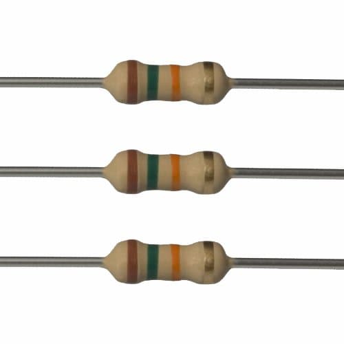 100EP51215K0 15k Ohm Resistors, 1/2 W, 5% (Pack of 100)