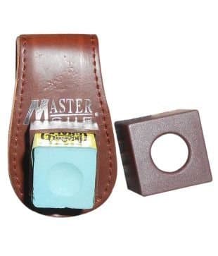 Snooker and Pool Leather Chalk Holdar