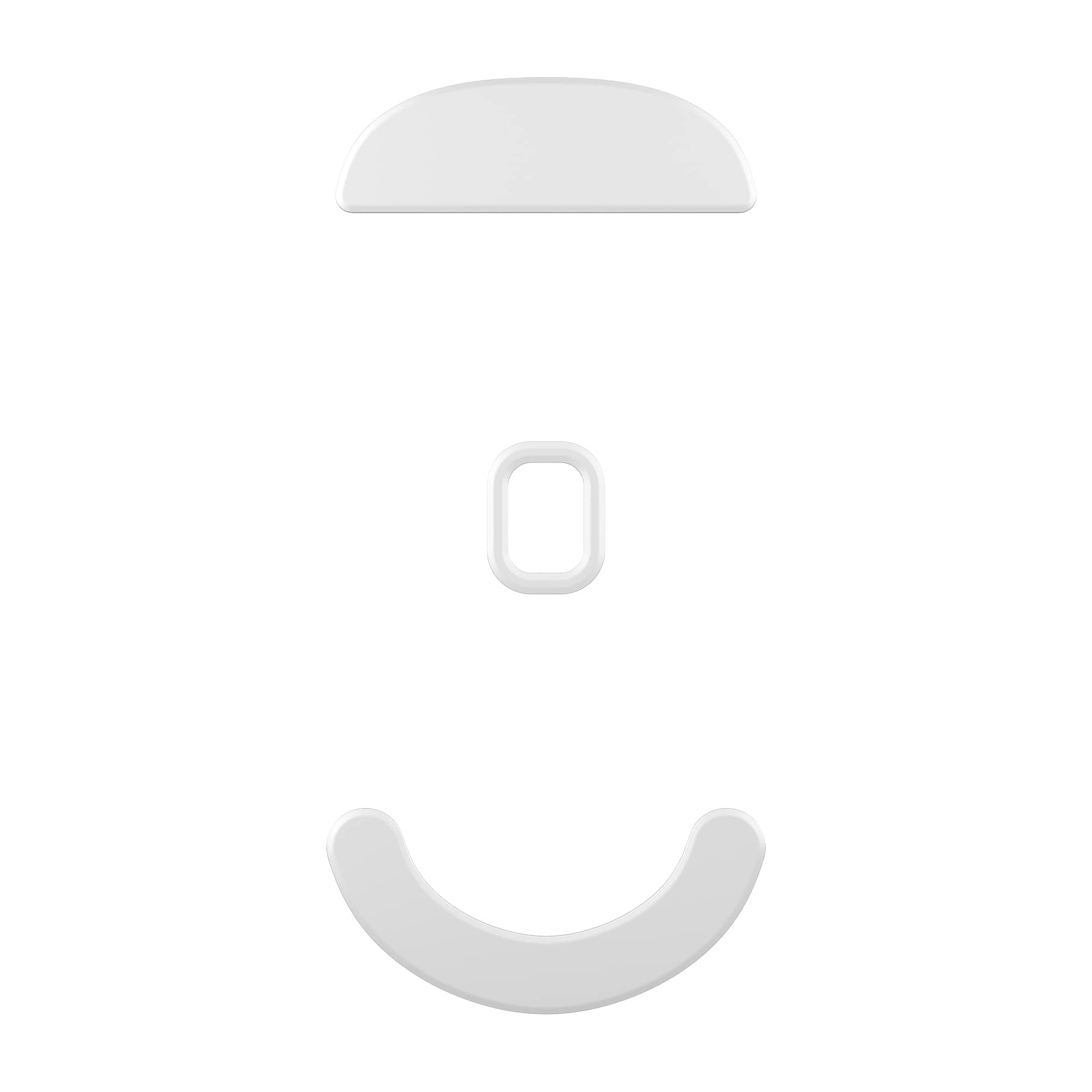 PTFE Mouse Feet for X2 & X2 mini Wireless Mice Premium Skate - White, Thick Type (0.8mm)