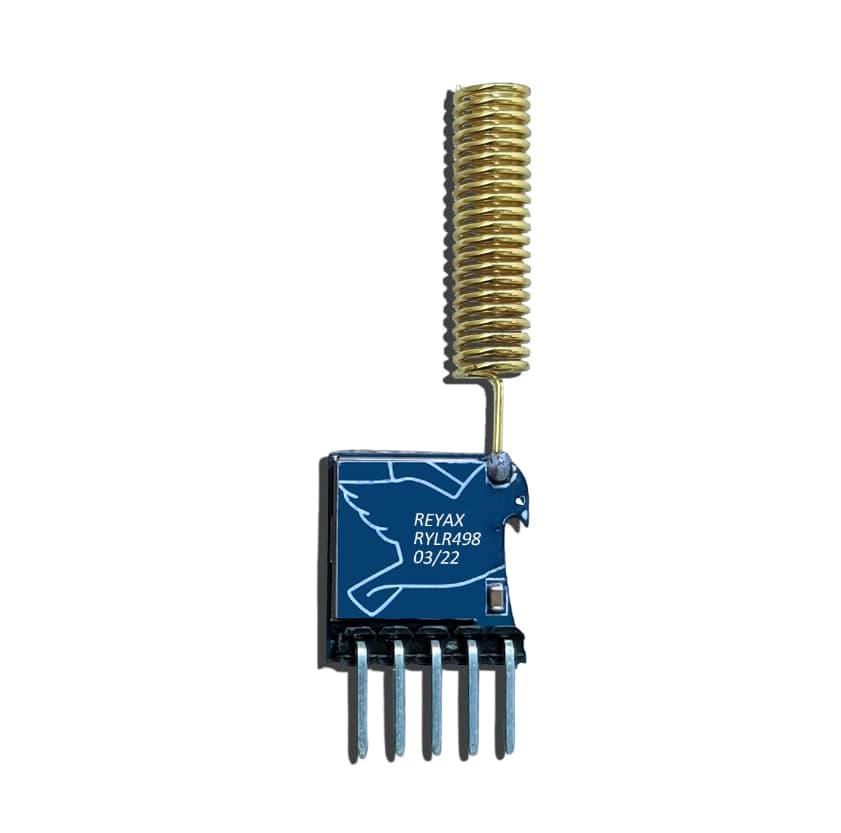 RYLR498 UART Interface 426/433/470MHz LoRa® Antenna Transceiver Module