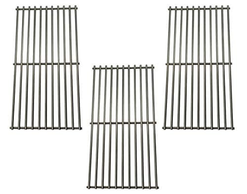 Wondjiont 3pack Solid Stainless Steel Cooking Grid, Replacement Parts Kits for Master Chef 85-3100-2, Charbroil 463420507, 463436413, 463440109, Kenmore 463420507, 461442513