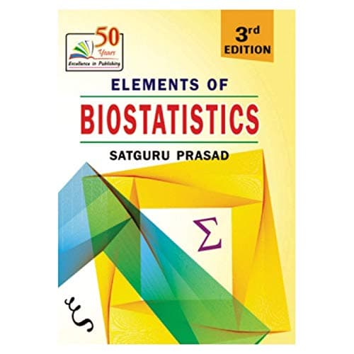 Rastogi Publications ELEMENTS OF BIOSTATISTICS (BC-33)