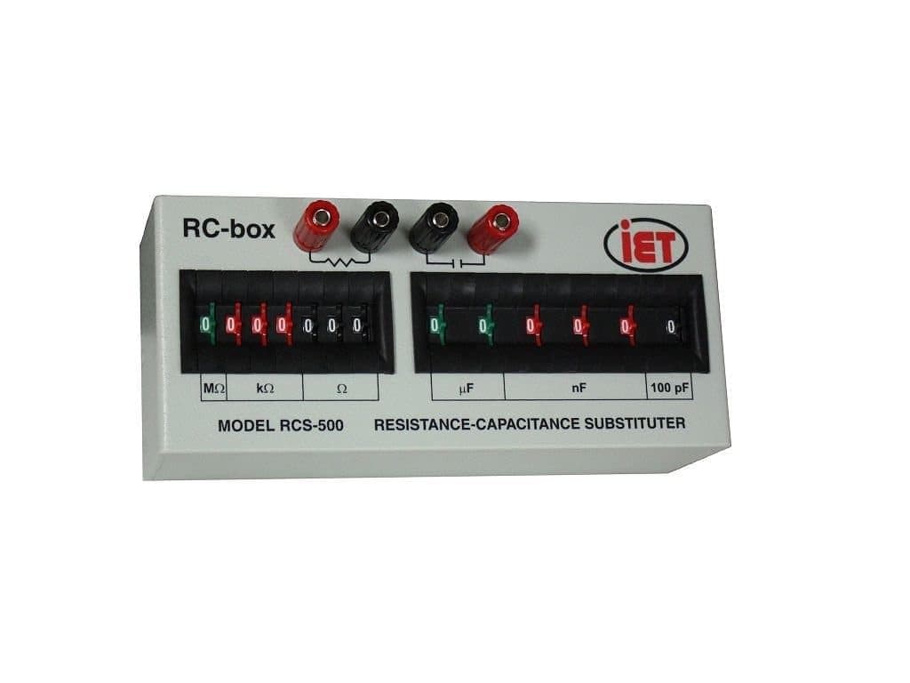 Decade Box, Capacitance/Resistance, 13, 0 ohm to 9.999999Mohm/0µF to 99.9999µF, 1%