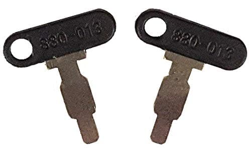 2 Keyman Replacement Ignition Keys Made to fit H0nda Generators and Equipment Part #880-013