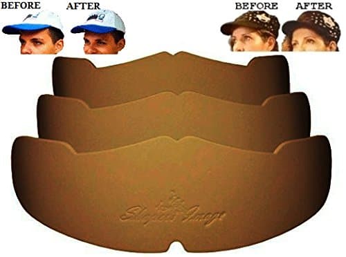 3-Pack EVA Foam Hat Shapers Inserts for Baseball Caps, Dad Caps, Snapbacks – Low Profile Crown Liners, Washable & Reusable
