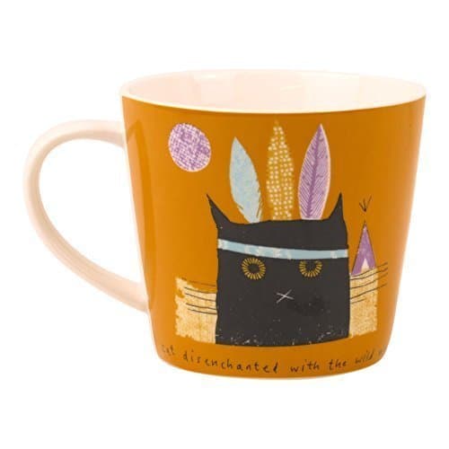 Jane Ormes DXK05TD 10 x 10 x 9 cm Ceramic Wild West Mug, Multi-Colour by Jane Ormes