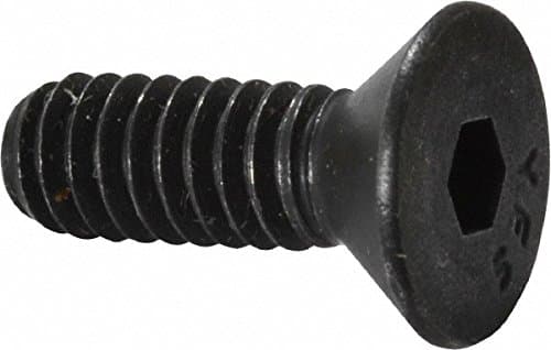 M16X2.0X50MM Flat Socket Cap Screw 12.9 Alloy Black Oxide Finish 25PC/Box