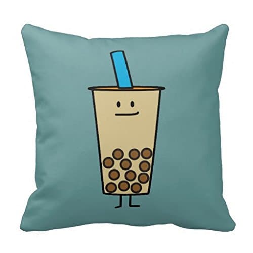 Boba Pearl Bubble Tea Pillow Case