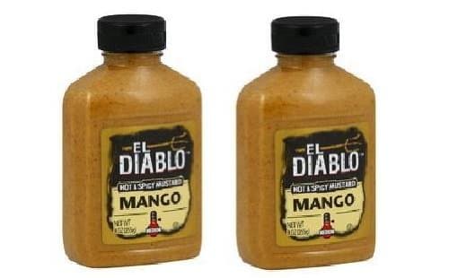 El Diablo Mustard Pet Mango 9 Oz