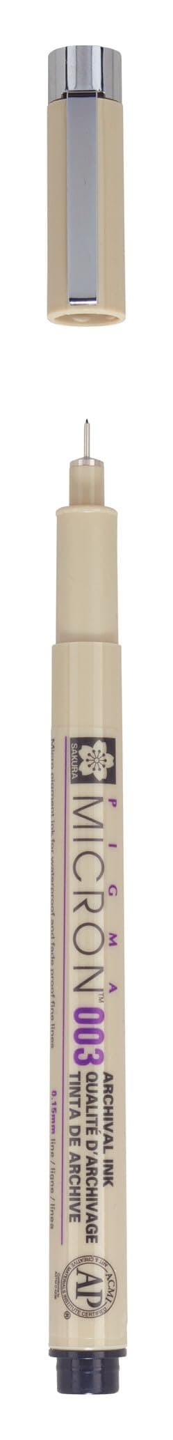 SAKURA Pigma Micron 003 (0.15mm) Black