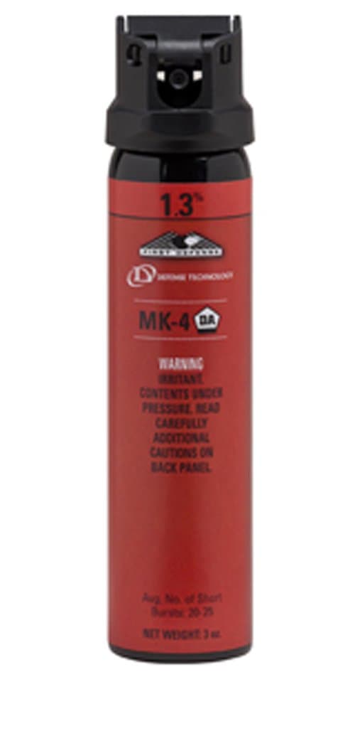 Defense Technology First Defense OC Cone MK-4 1.3% Solution Red Band Pepper Spray (3.0-Ounce)