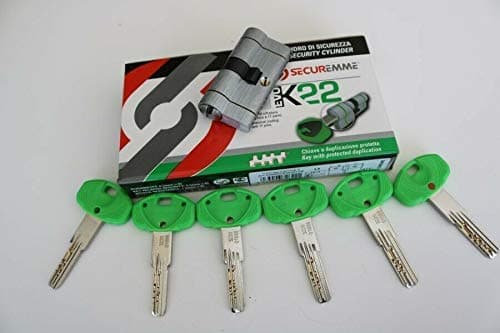 SECUREMME K22 EVO/High Security Lock/with 5 Keys (30/50)