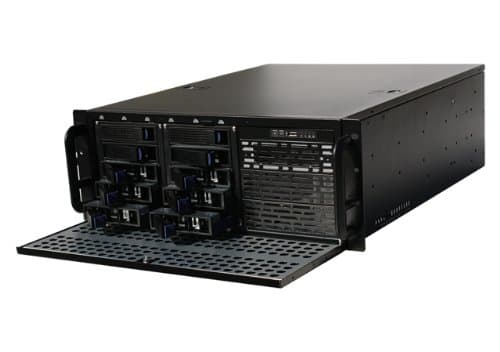 Norco 4U Rack Mount 10-Bays SATA/SAS Server Chassis RPC-450TH