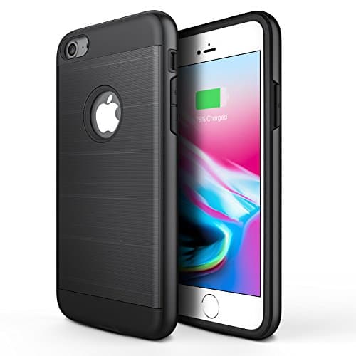 iPhone 6 Plus Case, iPhone 6S Plus Case, Seiso [Shock-Absorption] Bumper Corner Dual Guard Protective Shell Scratch-Resistant Rugged Cover for Apple iPhone 6/6S Plus (Black)